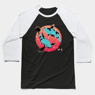 Japanese Koi Fish Baseball T-Shirt